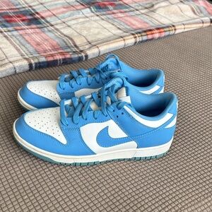 Nike Blue and White Athletic Shoes